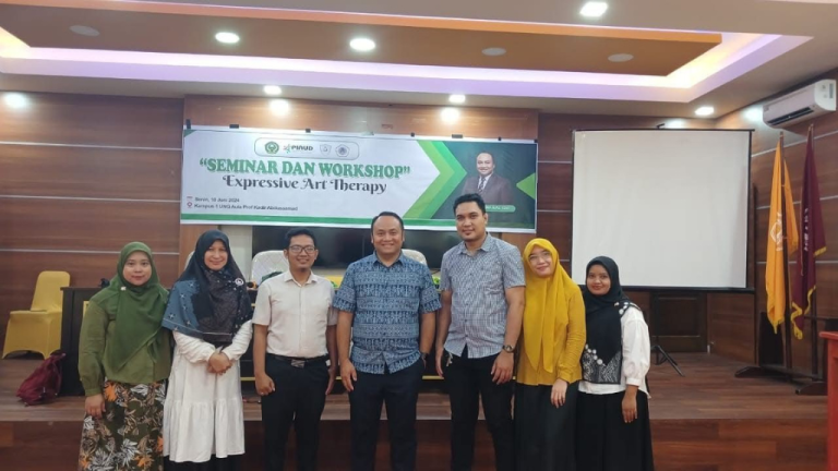 PIAUD IAIN Sultan Amai Gorontalo Gelar Workshop “Expressive Art Therapy” dan Visiting Lecture Bersama Dr. Idat Muqodas